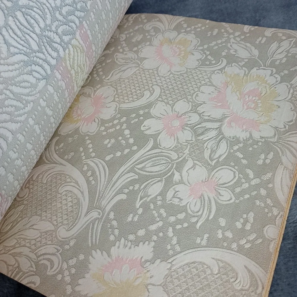 Montgomery‎ Ward Wallpaper Catalog 1949 Retro
